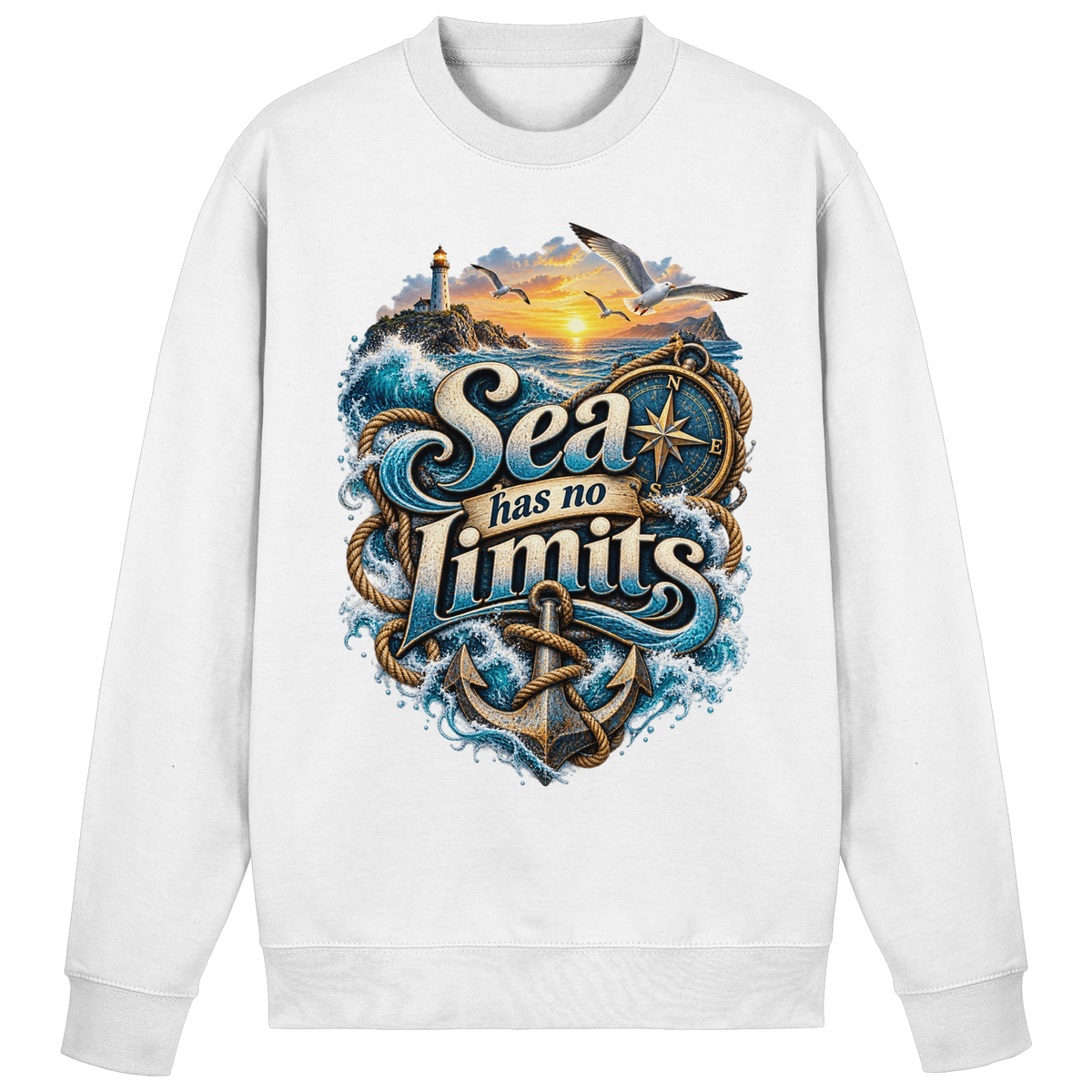 Sea has no Limits - Basic Sweatshirt