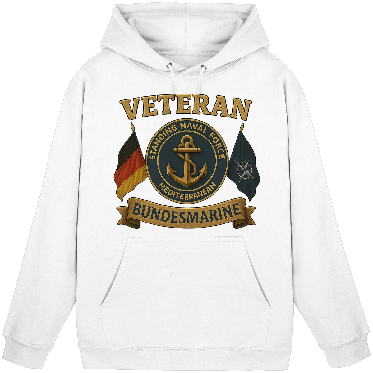 Veteran BUNDESMARINE - SNFM - Basic Unisex Hoodie