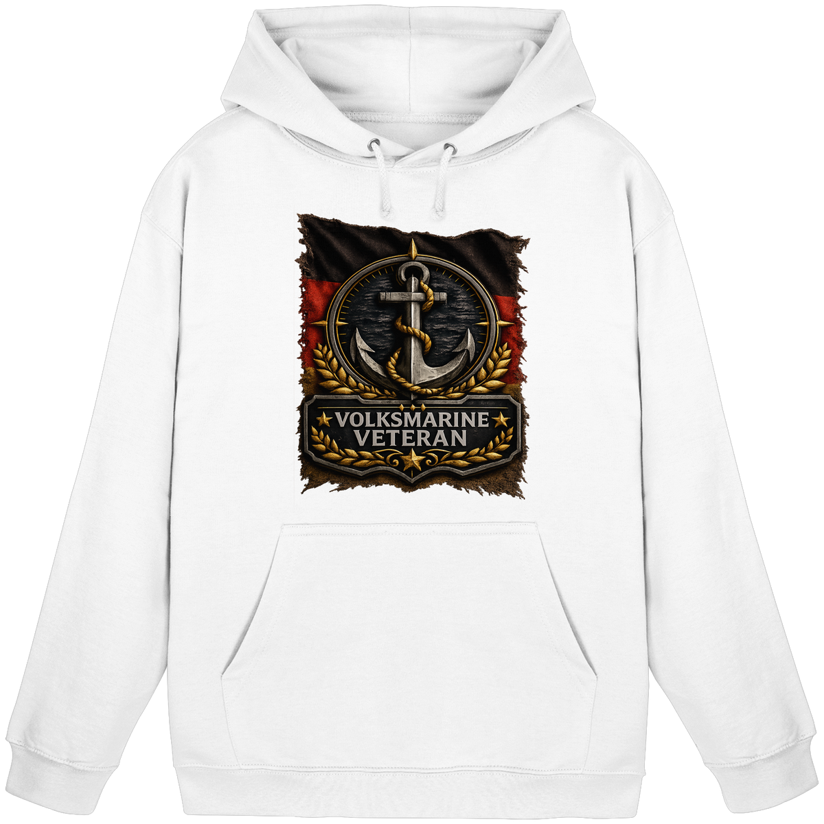 VOLKSMARINE VETERAN FLAGGE - Basic Unisex Hoodie