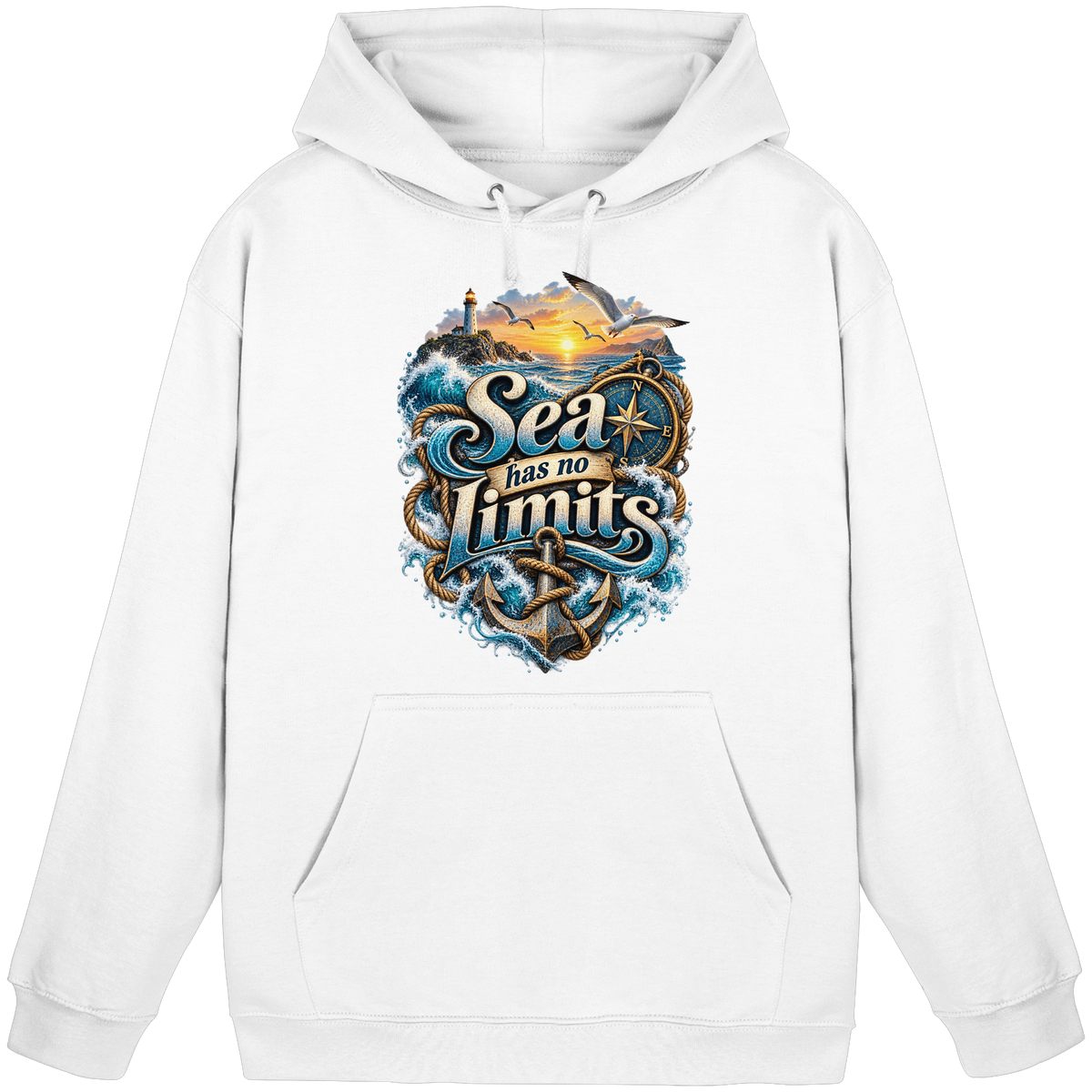 Sea has no Limits - Basic Unisex Hoodie