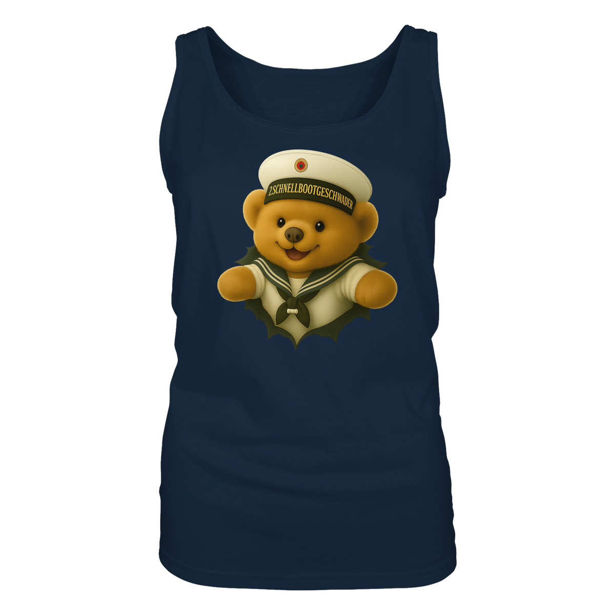 Teddy 2. SCHNELLBOOTGESCHWADER - Ladies Tank-Top