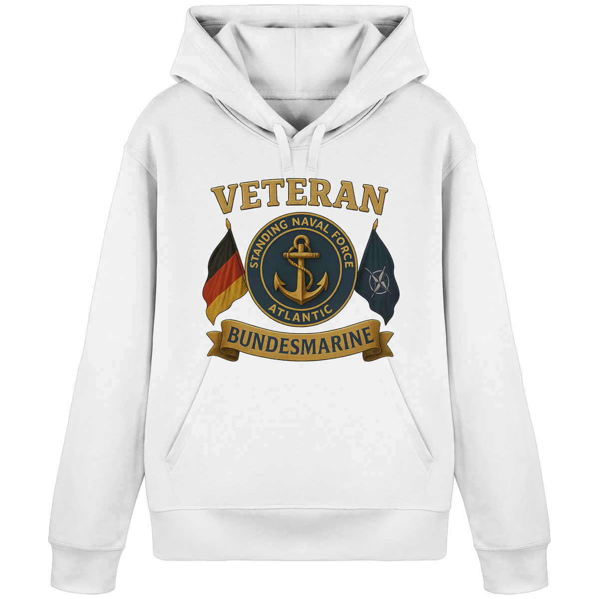 Veteran BUNDESMARINE - SNFL - Organic Basic Hoodie