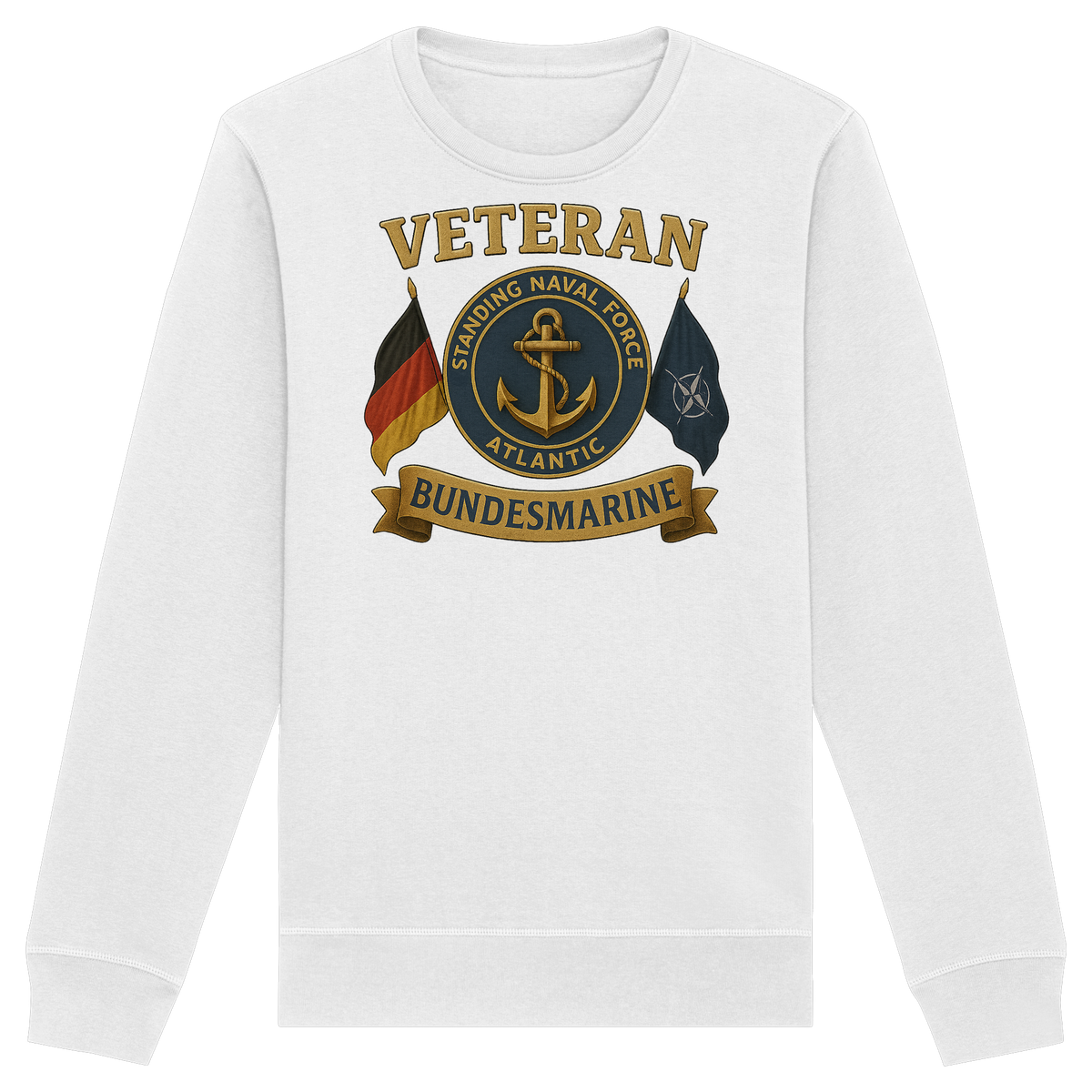 Veteran BUNDESMARINE - SNFL - Organic Basic Unisex Sweatshirt