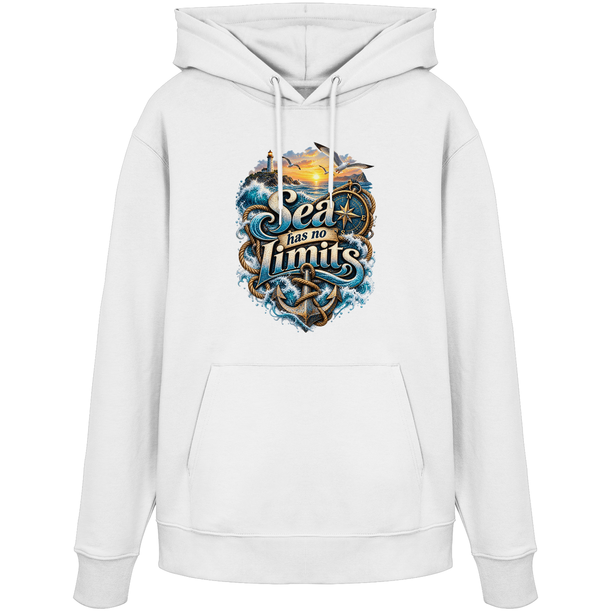 Sea has no Limits - Organic Hoodie