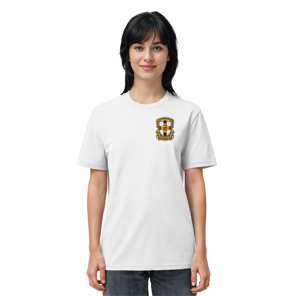 Wappen 2. Zerstörergeschwader - WILHELMSHAVEN - Brustlogo - Organic Shirt