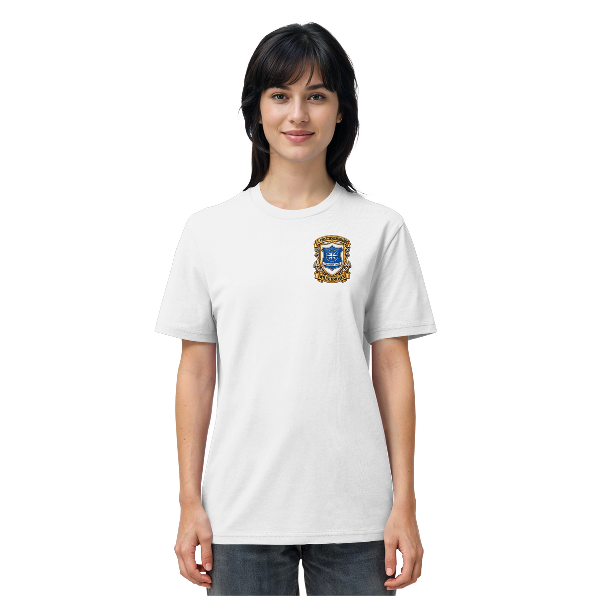 Wappen 2. Fregattengeschwader - Wilhelmshaven - Brustlogo - Organic Shirt