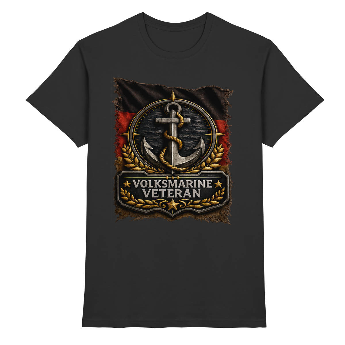 VOLKSMARINE VETERAN FLAGGE - Premium Shirt