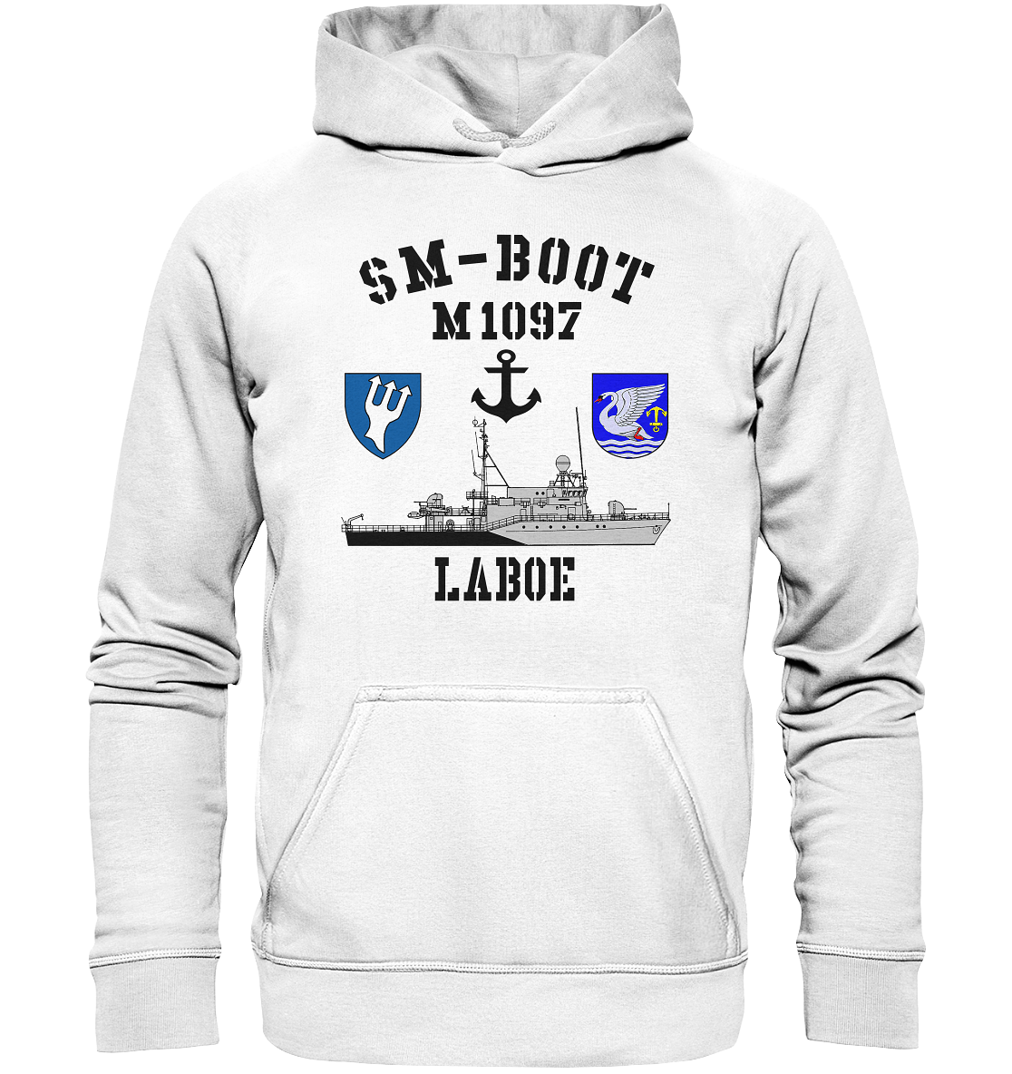 SM-Boot M1097 LABOE Anker - Basic Unisex Hoodie