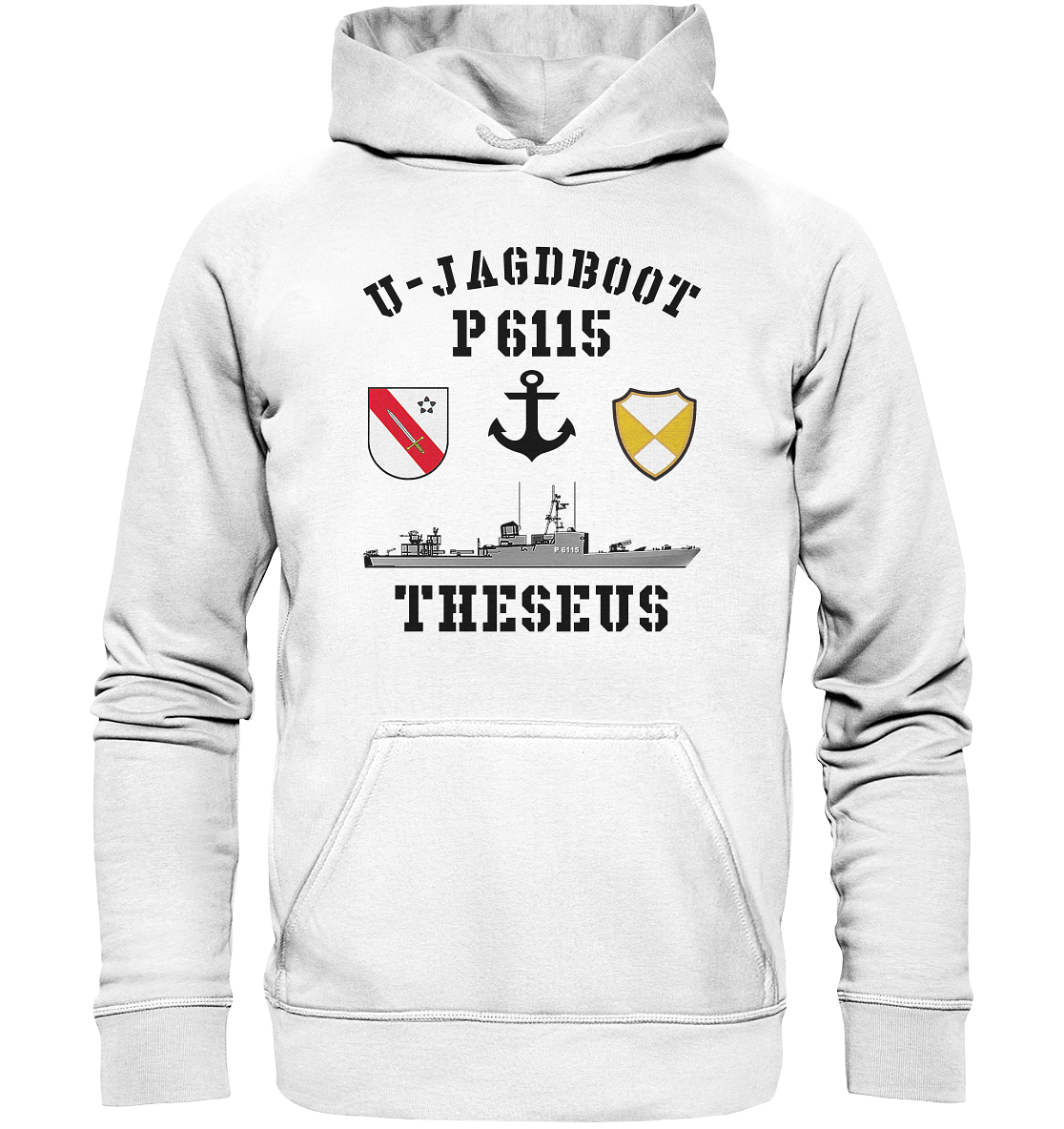 U-Jagdboot P6115 THESEUS Anker - Basic Unisex Hoodie