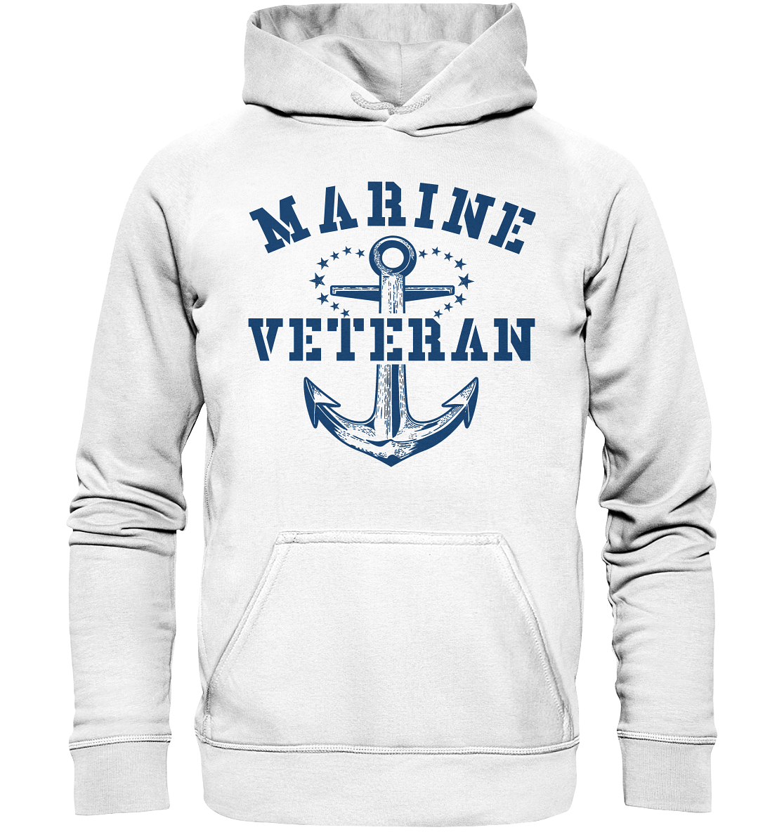 MARINE VETERAN ANKER - Basic Unisex Hoodie