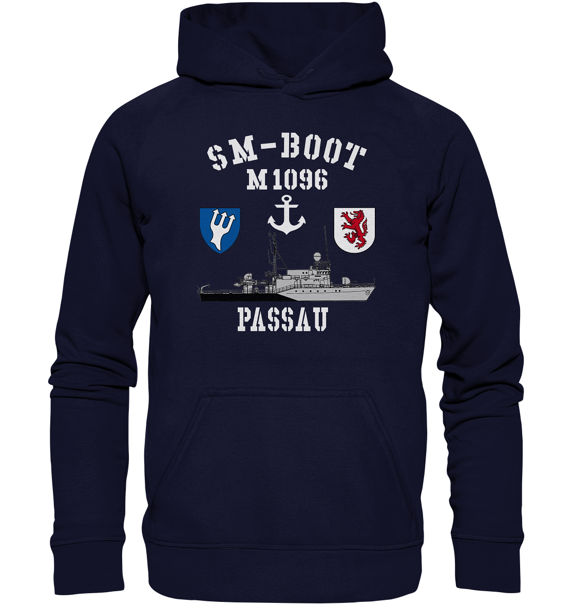 SM-Boot M1096 PASSAU Anker - Basic Unisex Hoodie XL