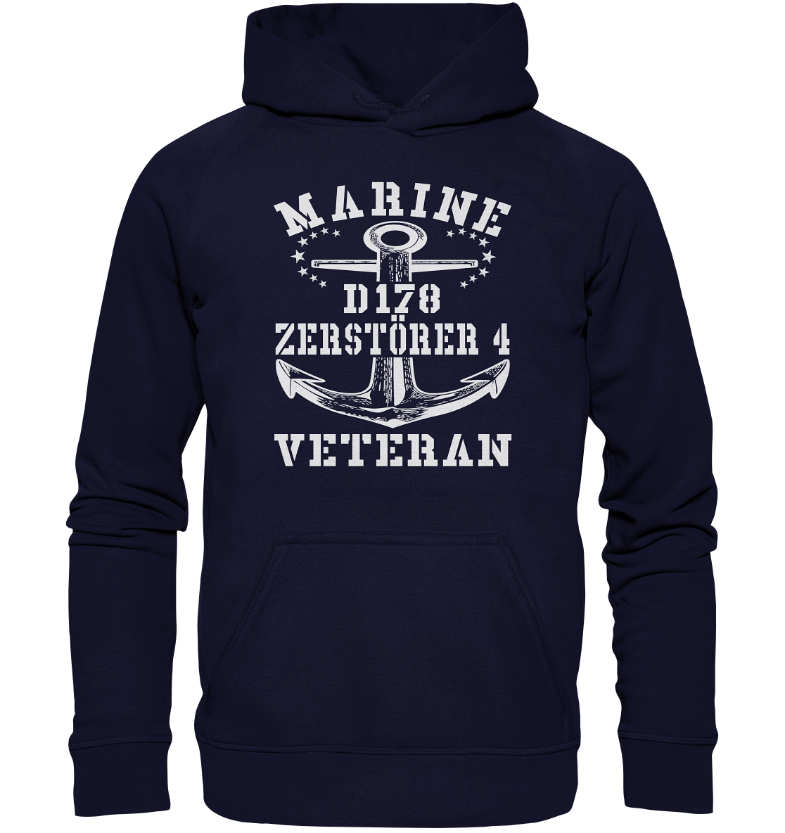 D178 ZERSTÖRER4 - Basic Unisex Hoodie XL