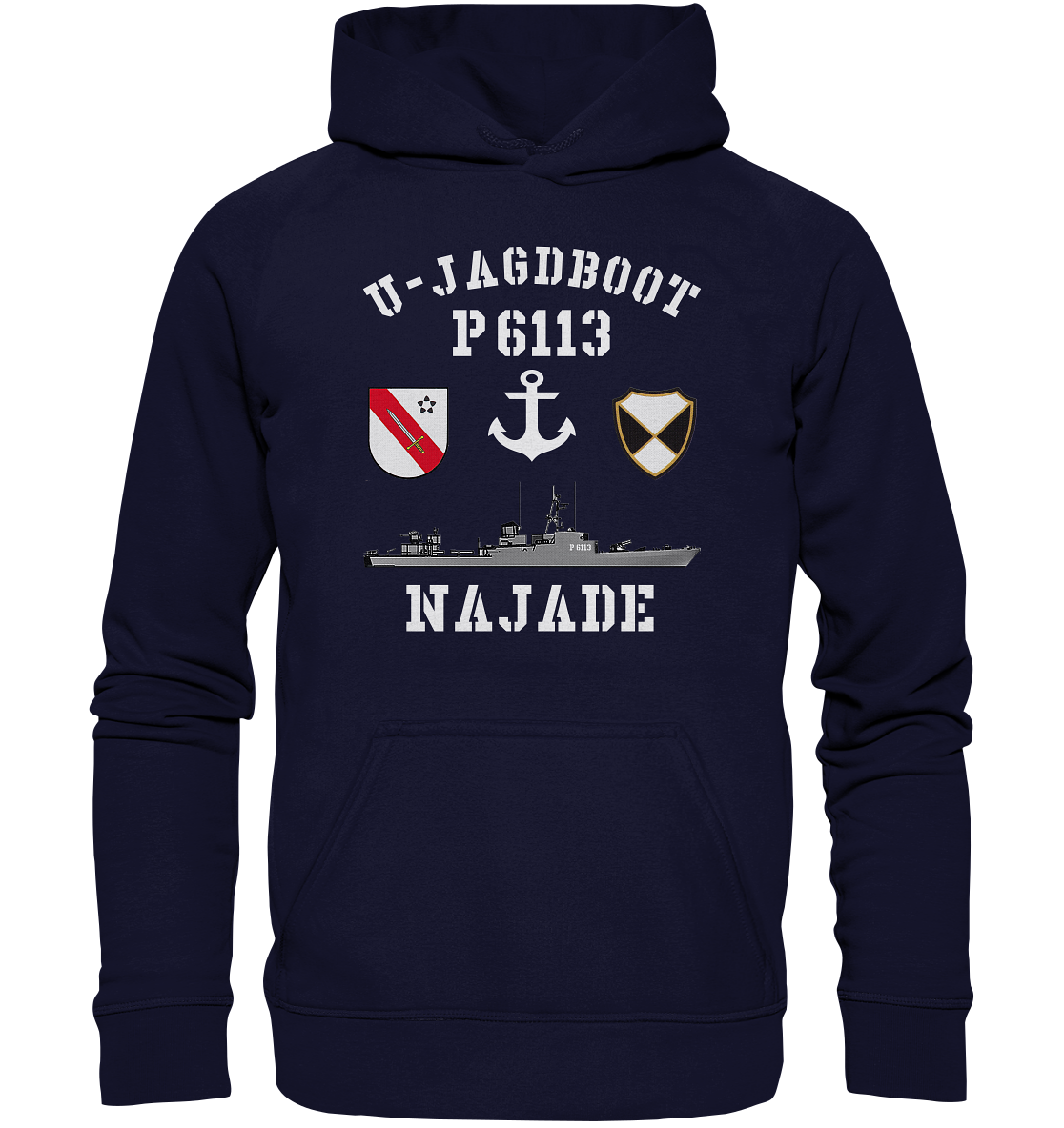 U-Jagdboot P6113 NAJADE Anker - Basic Unisex Hoodie XL