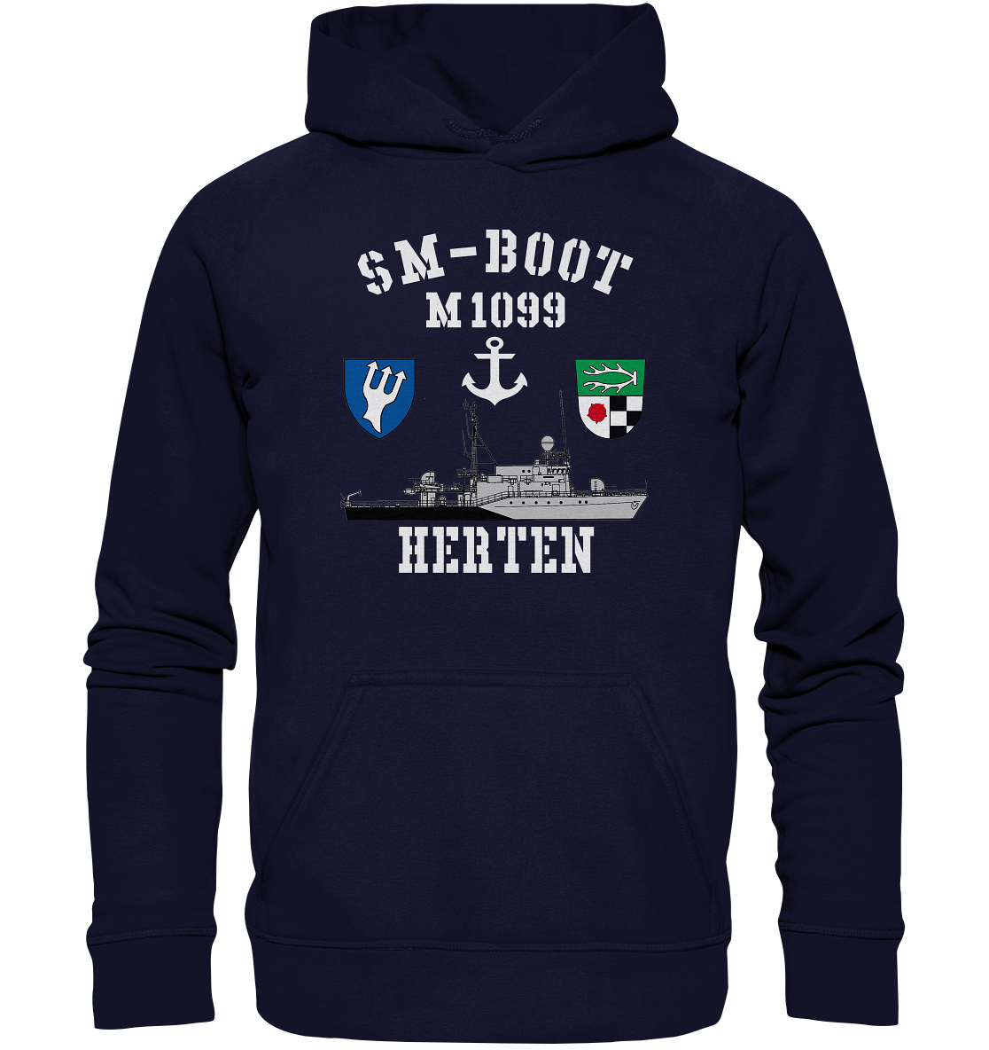 SM-Boot M1099 HERTEN Anker - Basic Unisex Hoodie XL