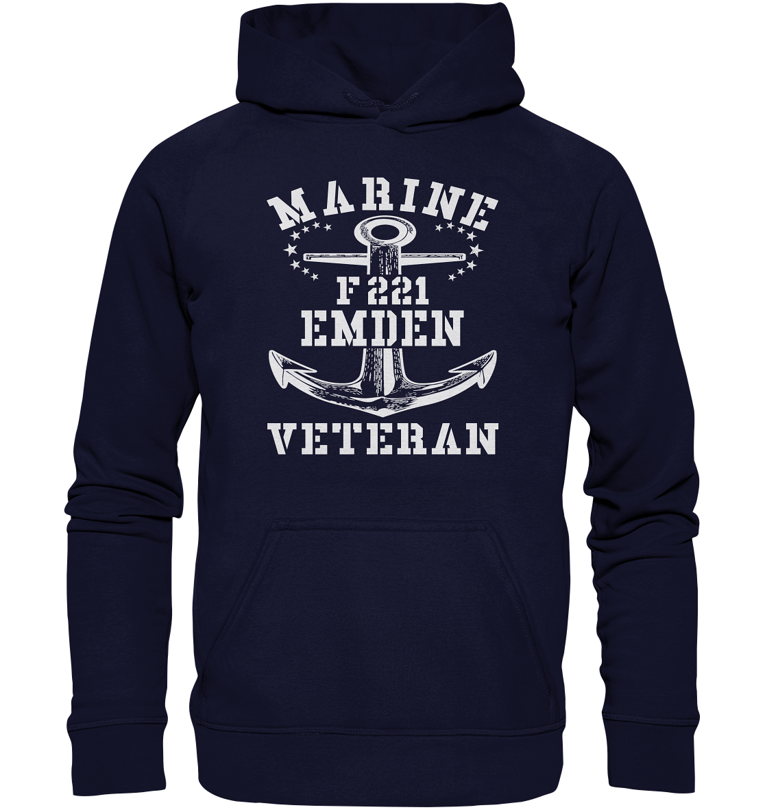 MV Fregatte F221 EMDEN - Basic Unisex Hoodie XL