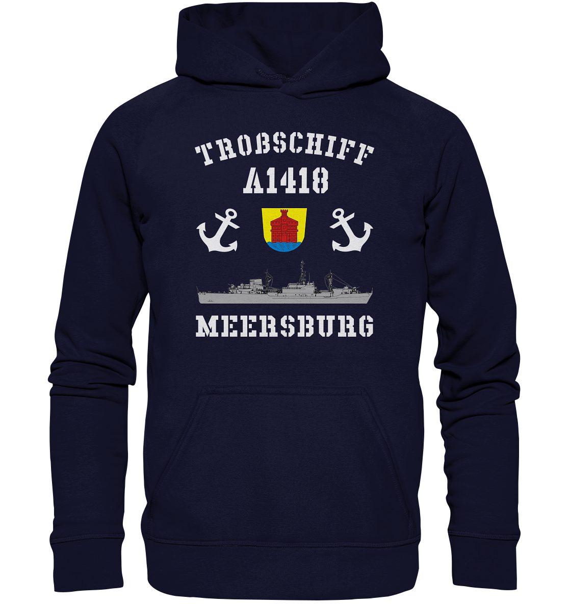 Troßschiff A1418 MEERSBURG - Basic Unisex Hoodie XL