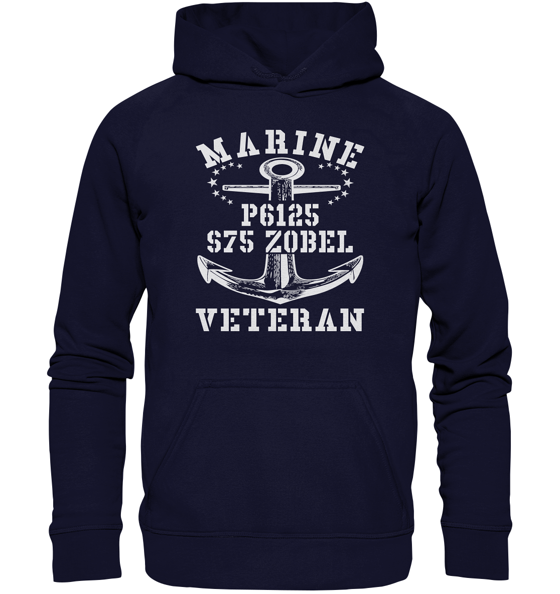 FK-Schnellboot P6125 ZOBEL Marine Veteran - Basic Unisex Hoodie XL