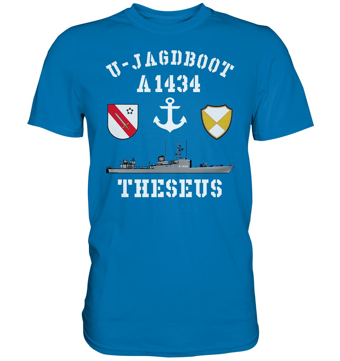 U-Jagdboot A1434 THESEUS Anker - Premium Shirt