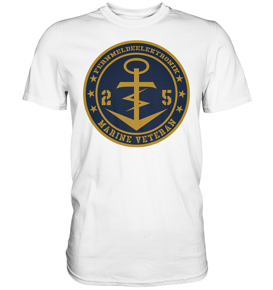Marine Veteran 25er FERNMELDEELEKTRONIK - Premium Shirt