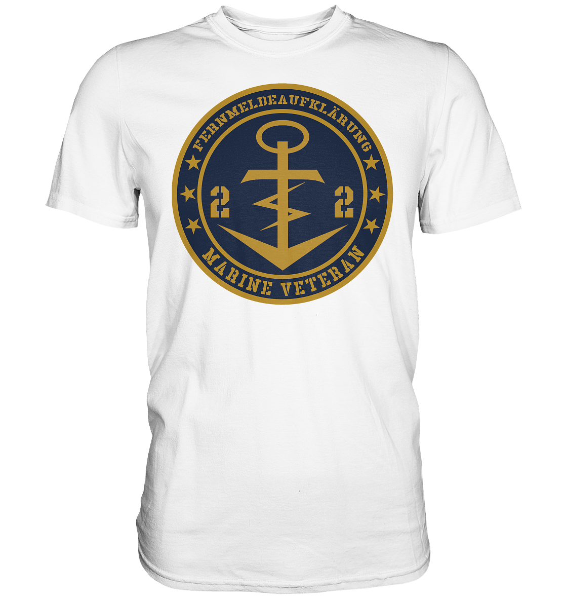 Marine Veteran 22er FERNMELDEAUFKLÄRUNG - Premium Shirt