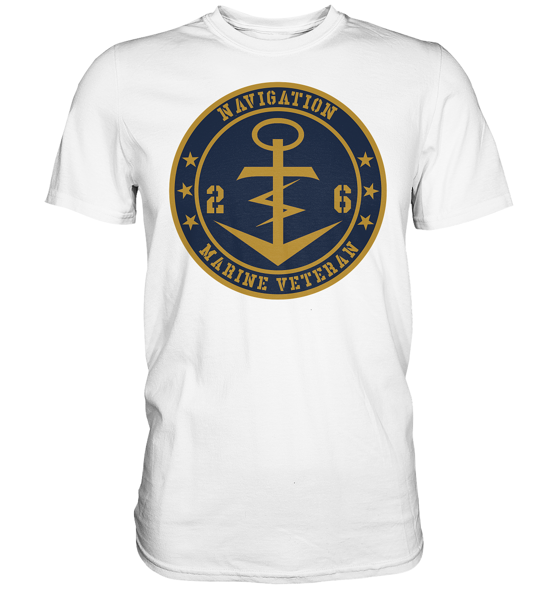 Marine Veteran 26er NAVIGATION - Premium Shirt