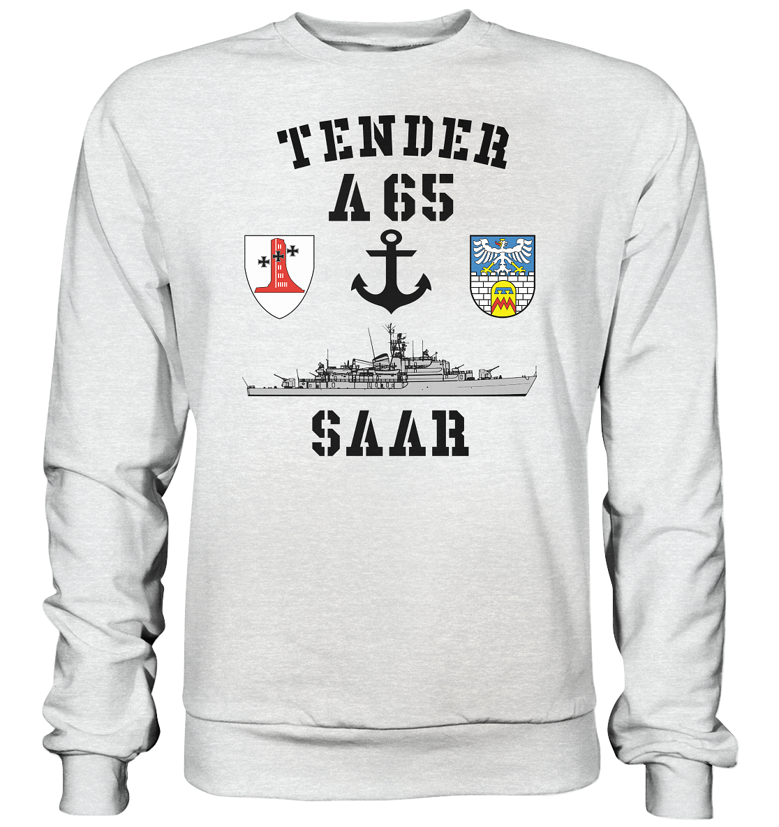 Tender A65 SAAR 1.MSG ANKER - Premium Sweatshirt