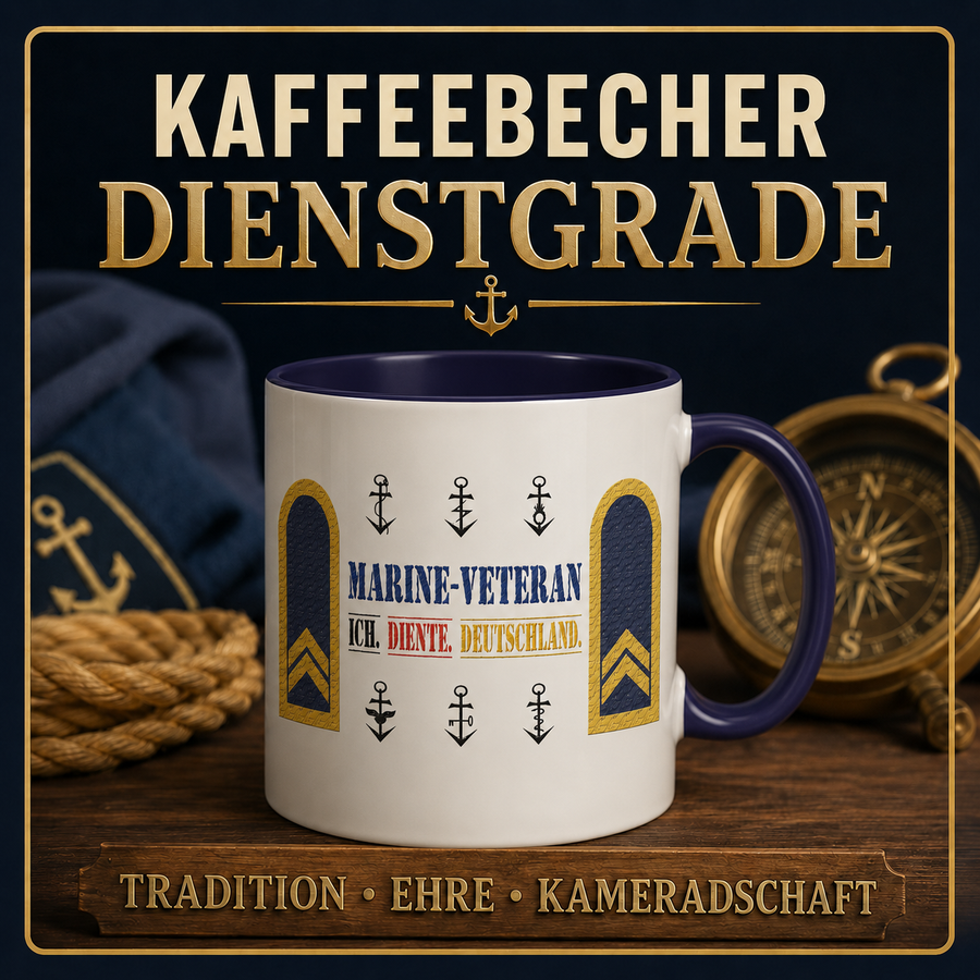 Kaffeebecher Dienstgrade