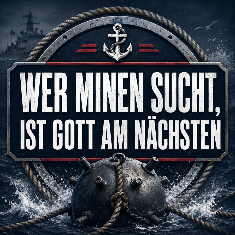 Wer Minen sucht, ist Gott am nächsten!