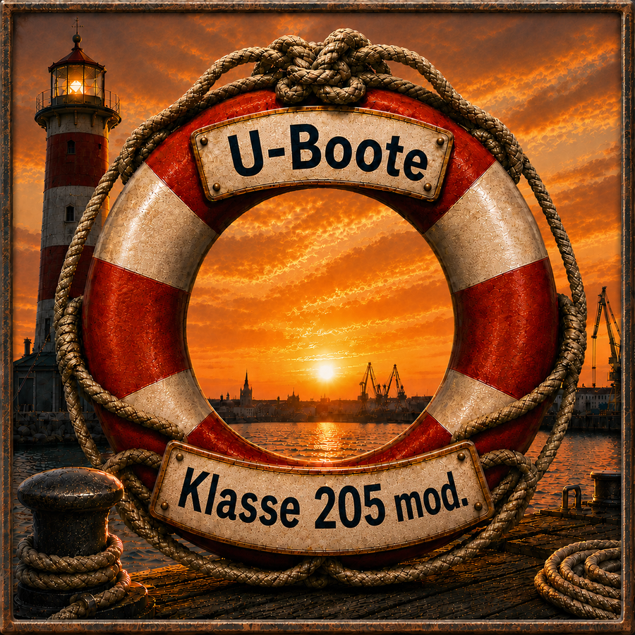 U-Boote Klasse 205 mod