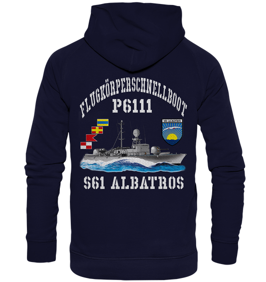 Flugkörperschnellboot P6111 ALBATROS  - Basic Unisex Hoodie