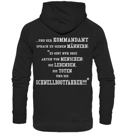 ...und der Kommandant. - Basic Unisex Hoodie