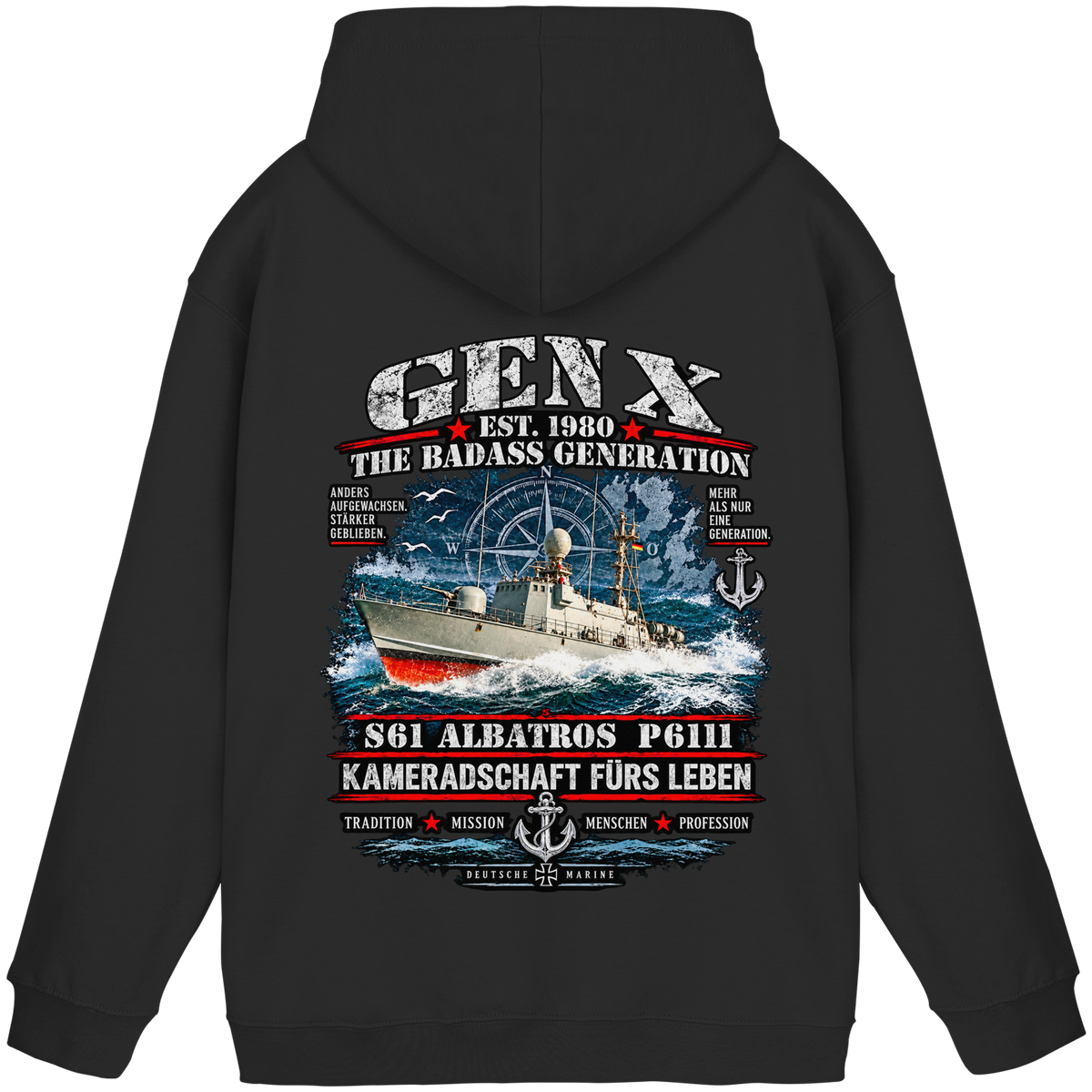 Albatros GEN X - Basic Unisex Hoodie
