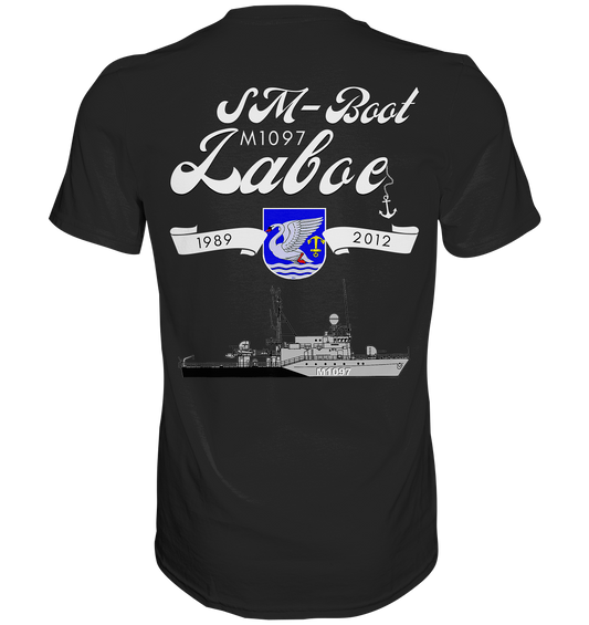 SM-Boot M1097 LABOE 1989-2012 Rückendruck - Premium Shirt