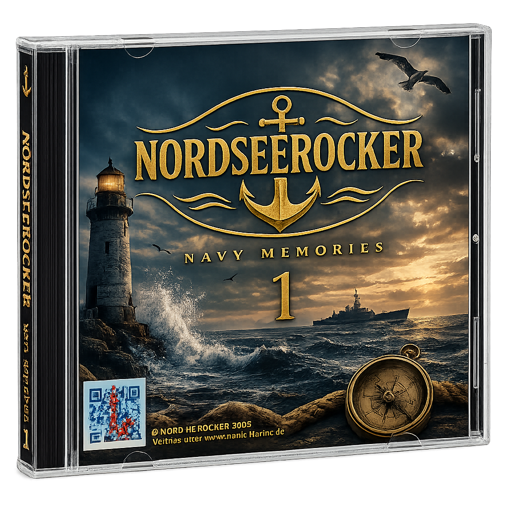 CD - Nordseerocker - Navy Memories  1  - 22 Titel
