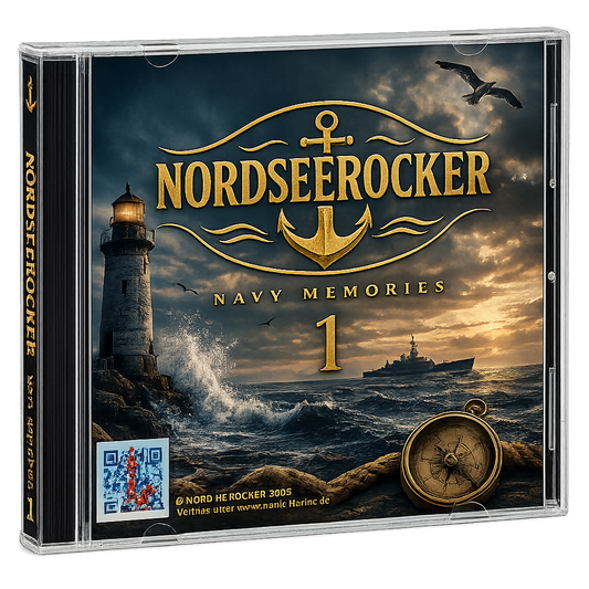 CD - Nordseerocker - Navy Memories  1  - 22 Titel