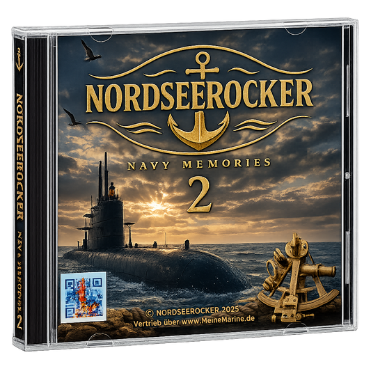 CD - Nordseerocker - Navy Memories  2  - 22 Titel