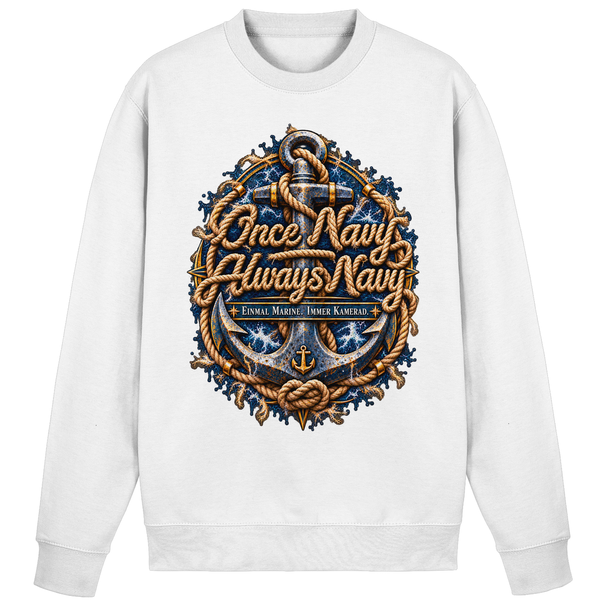 Once Navy - Always Navy - Basic Sweatshirt
