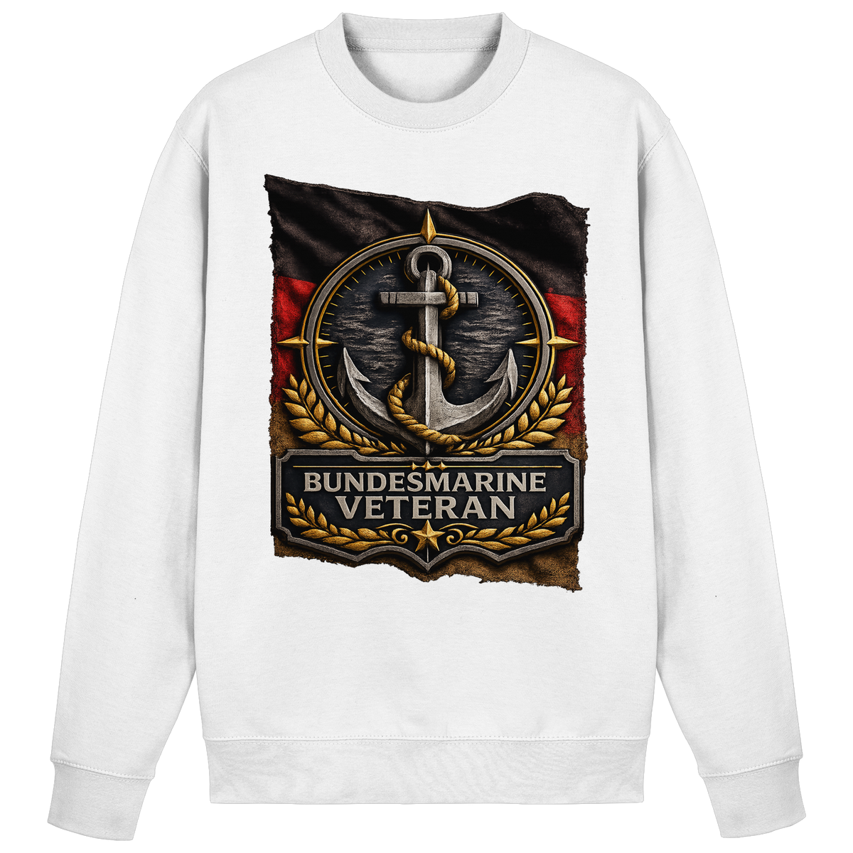 BUNDESMARINE VETERAN FLAGGE  - Basic Sweatshirt
