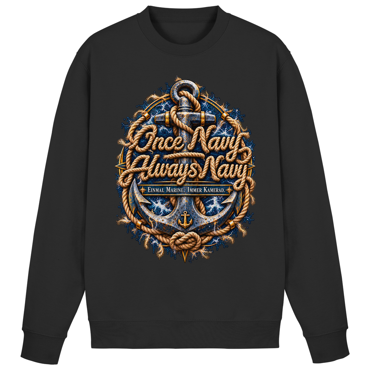 Once Navy - Always Navy - Basic Sweatshirt