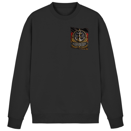 Bundesmarine Veteran Flagge - Brustlogo - Basic Sweatshirt