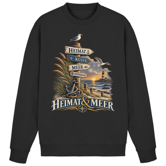 Heimat & Meer - Wo Erinnerungen zuhause sind - Basic Sweatshirt