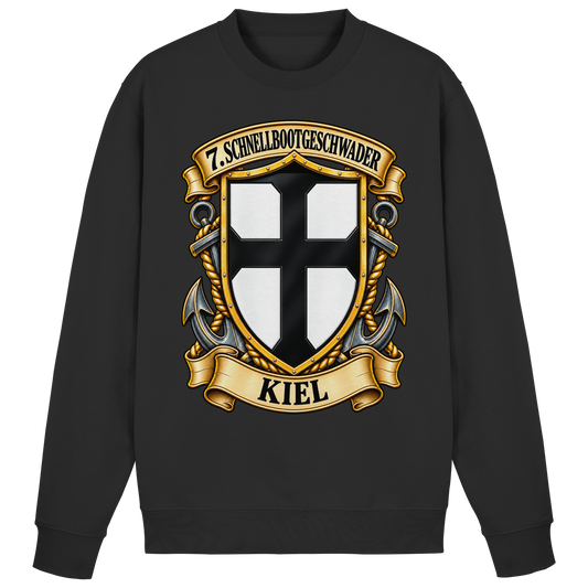 Wappen 7. Schnellbootgeschwader - KIEL - Basic Sweatshirt