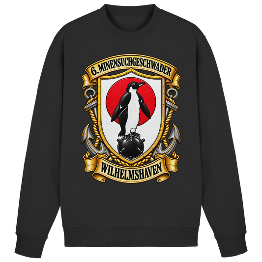 Wappen 6. Minensuchgeschwader - WILHELMSHAVEN - Basic Sweatshirt