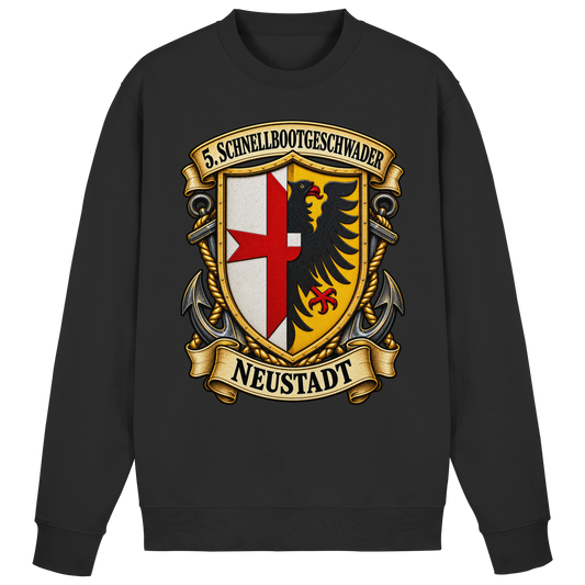 Wappen 5. Schnellbootgeschwader - NEUSTADT - Basic Sweatshirt