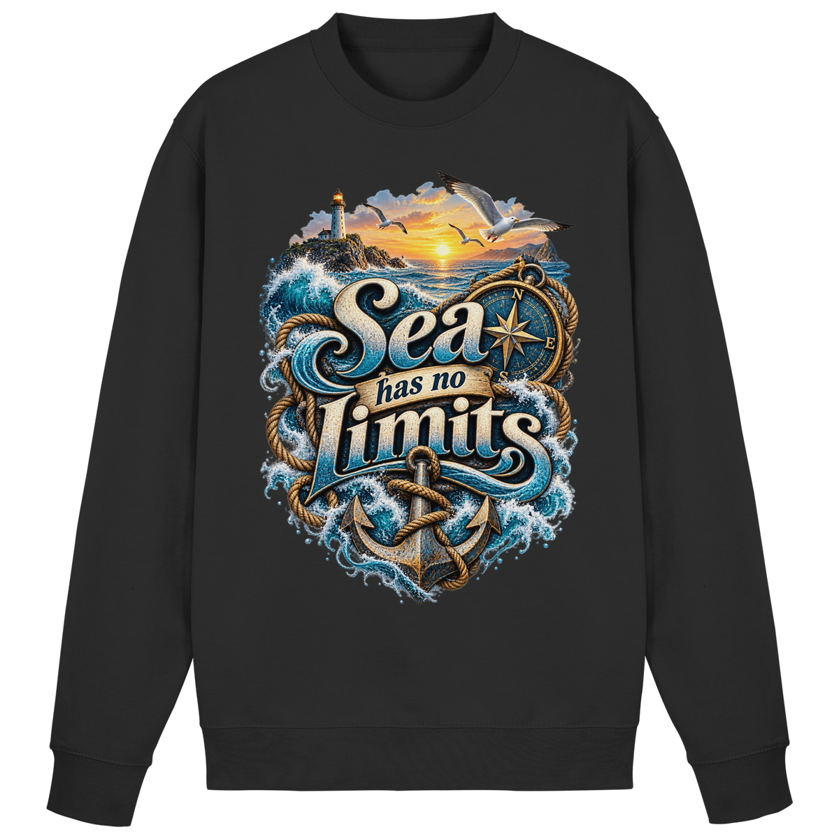 Sea has no Limits - Basic Sweatshirt