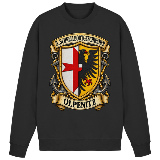 Wappen 5. Schnellbootgeschwader - OLPENITZ - Basic Sweatshirt