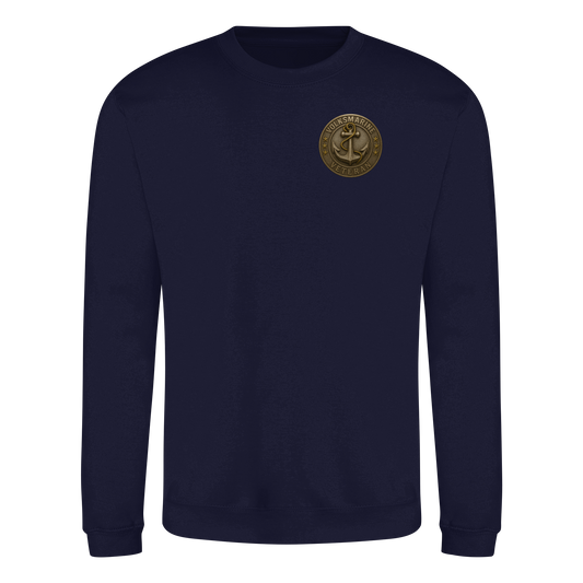 Volksmarine Veteran  - Metalleffekt - Basic Sweatshirt