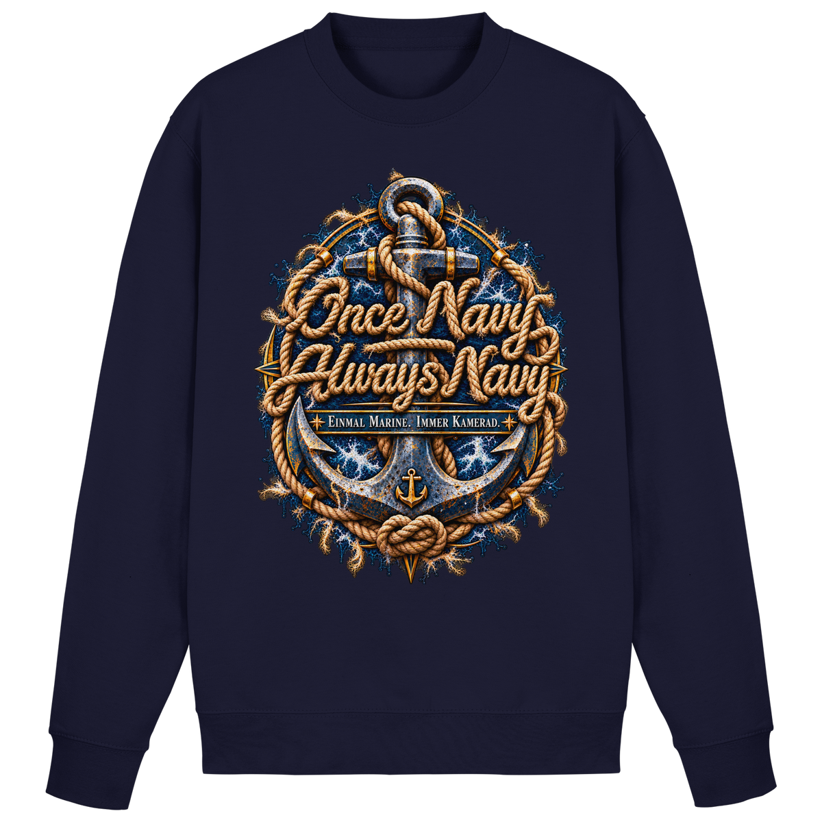 Once Navy - Always Navy - Basic Sweatshirt