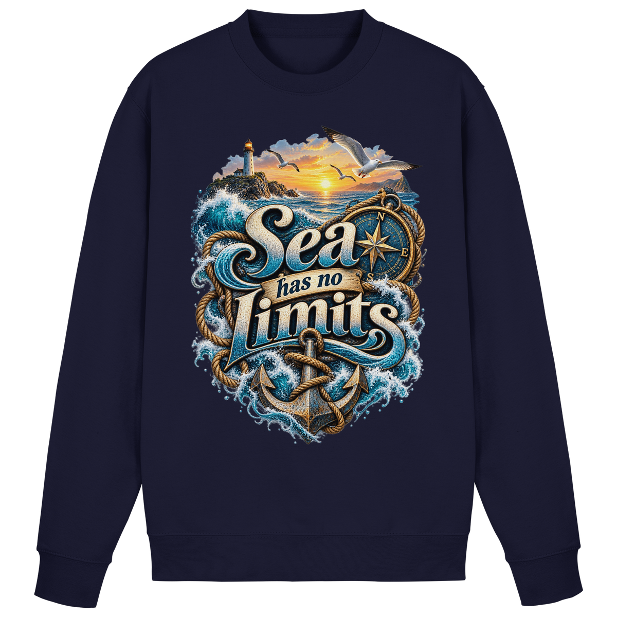 Sea has no Limits - Basic Sweatshirt