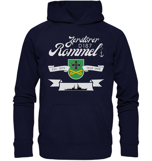 Zerstörer D187 ROMMEL EST. 1970 - Basic Unisex Hoodie